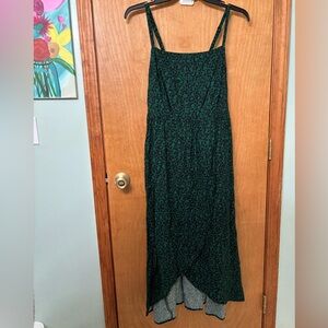 Torrid size 0 high low leopard print dress never worn